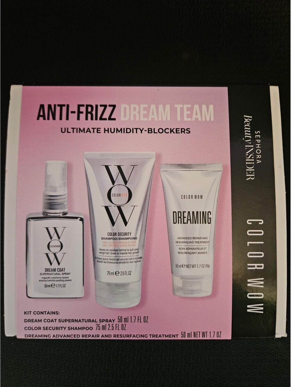 COLOR WOW Anti-Frizz Dream Team